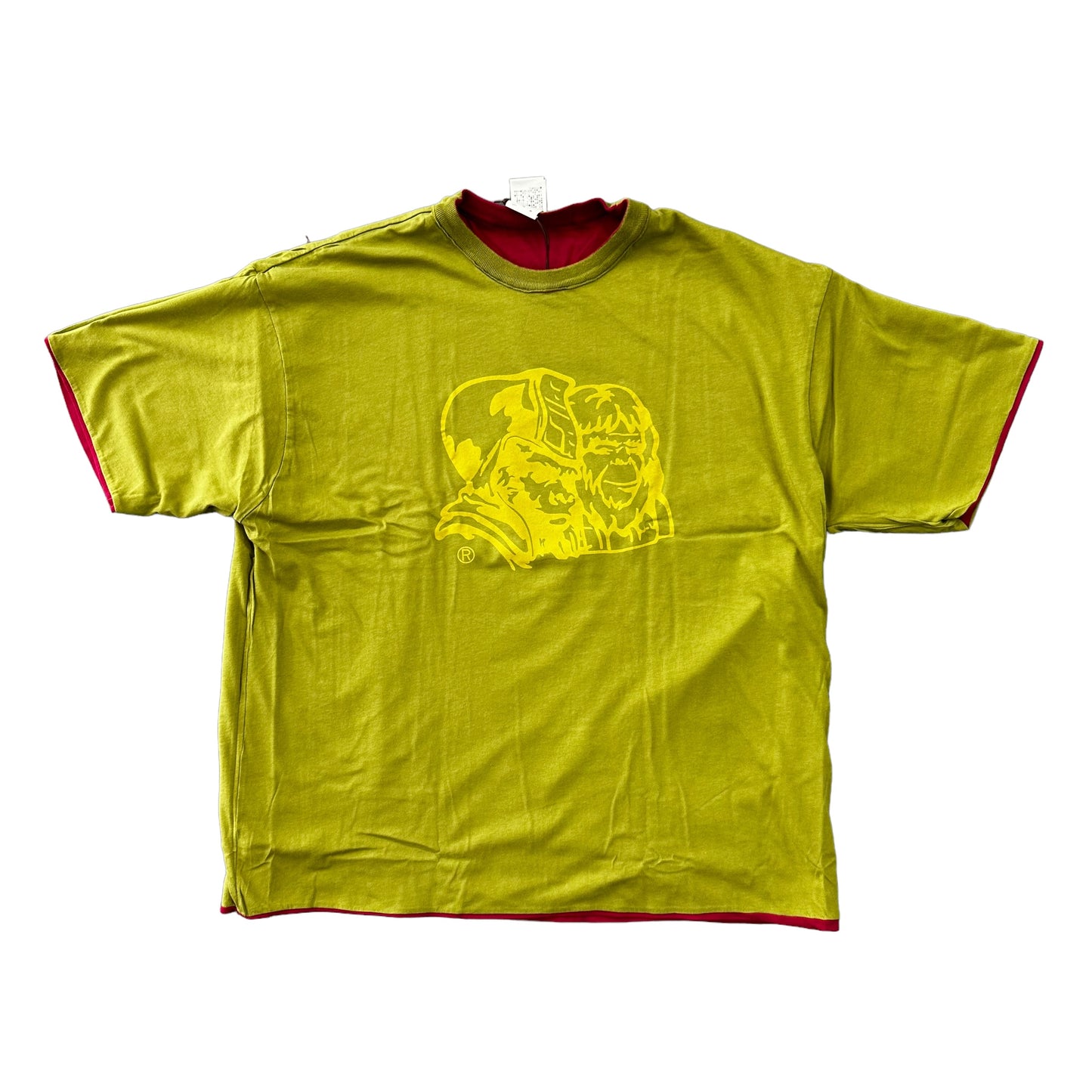 BAPE X SEAN WOTHERSPOON RED / GREEN REVERSIBLE TEE