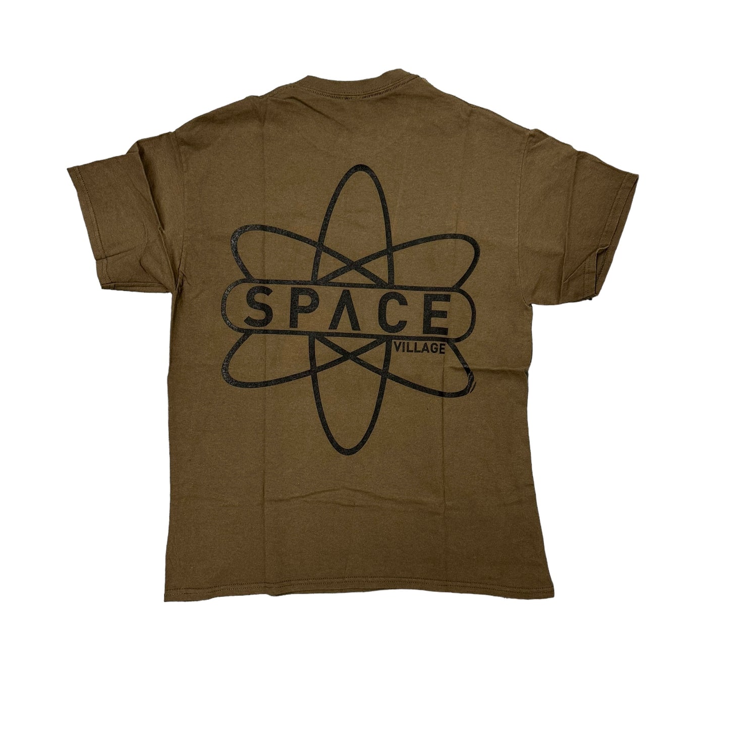 Brown Space Village Brown Tee