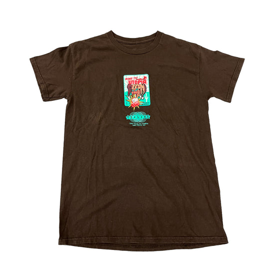 Travis Scott Las Vegas Utopia Joker Brown Tee