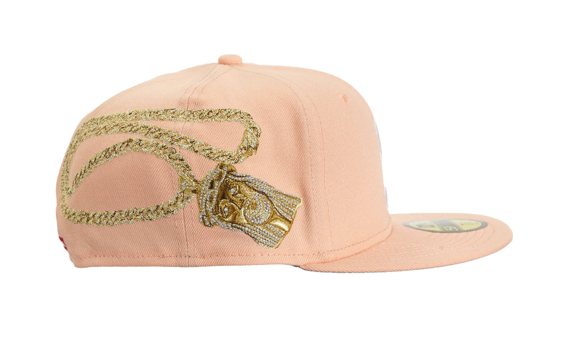 Supreme Jesus Piece S Logo New Era Hat “Light Pink”