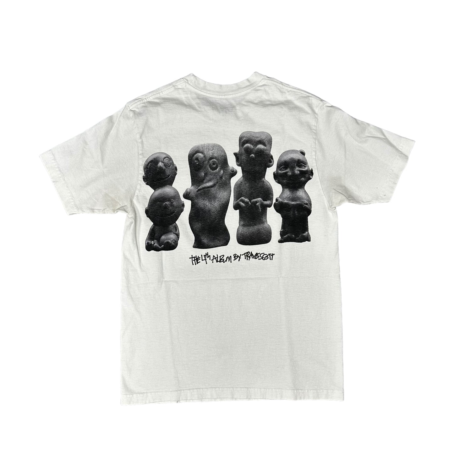 Travis Scott Utopia Statues White Tee