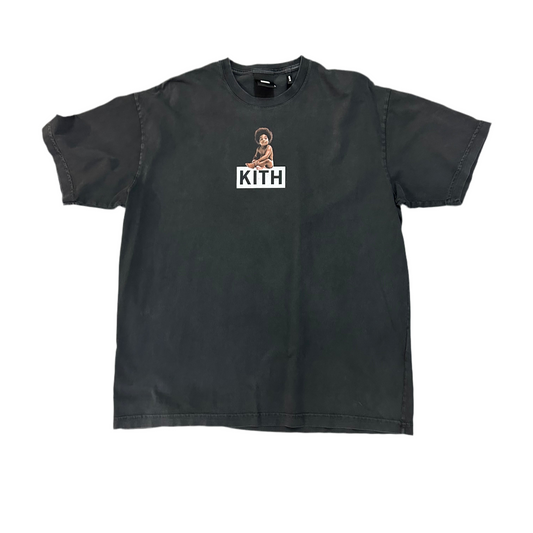 Kith x Biggie Smalls Box Logo Black Tee