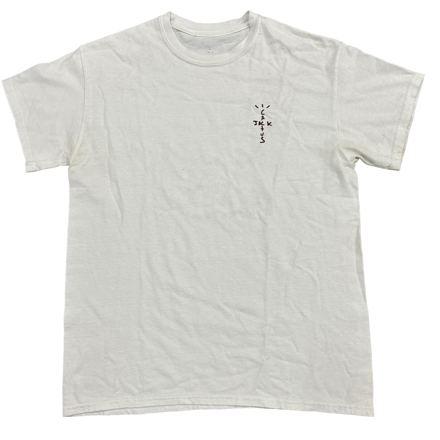 Travis Scott Cactus Jack Logo White Tee