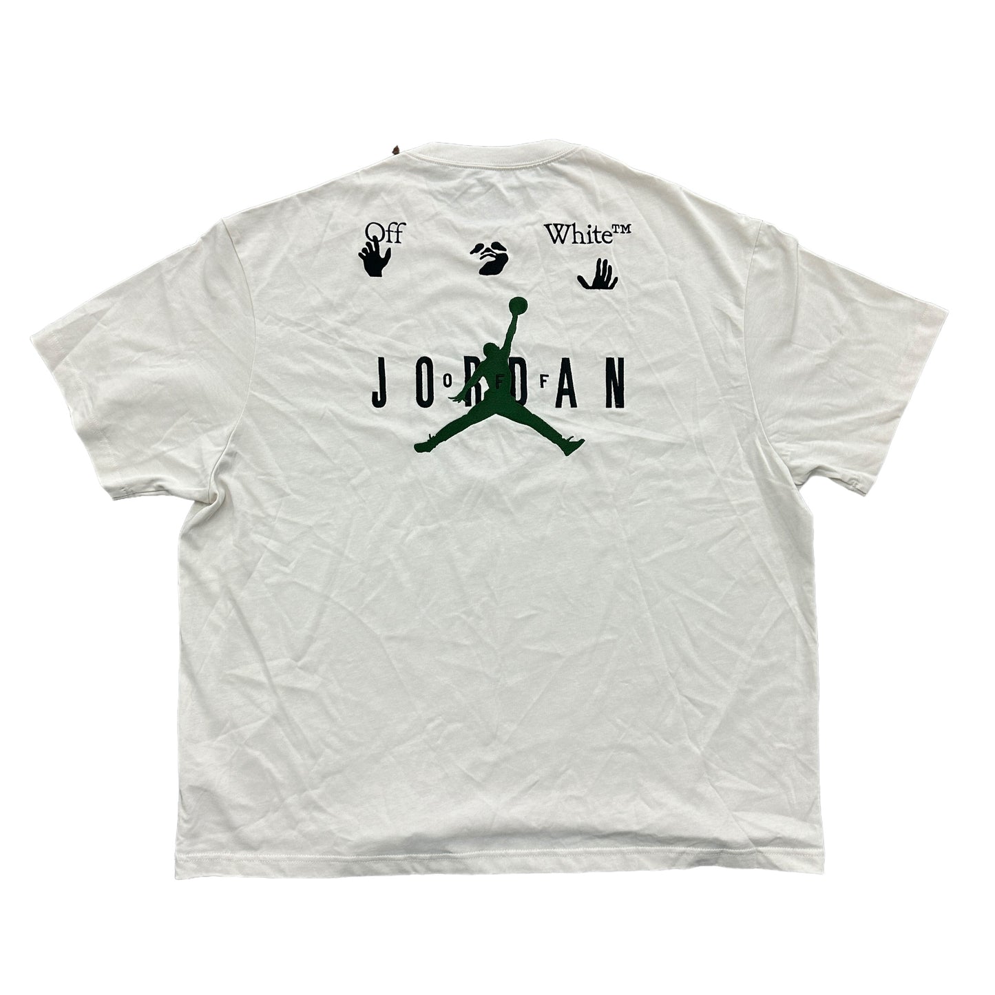 OFF-WHITE x Jordan White Tee