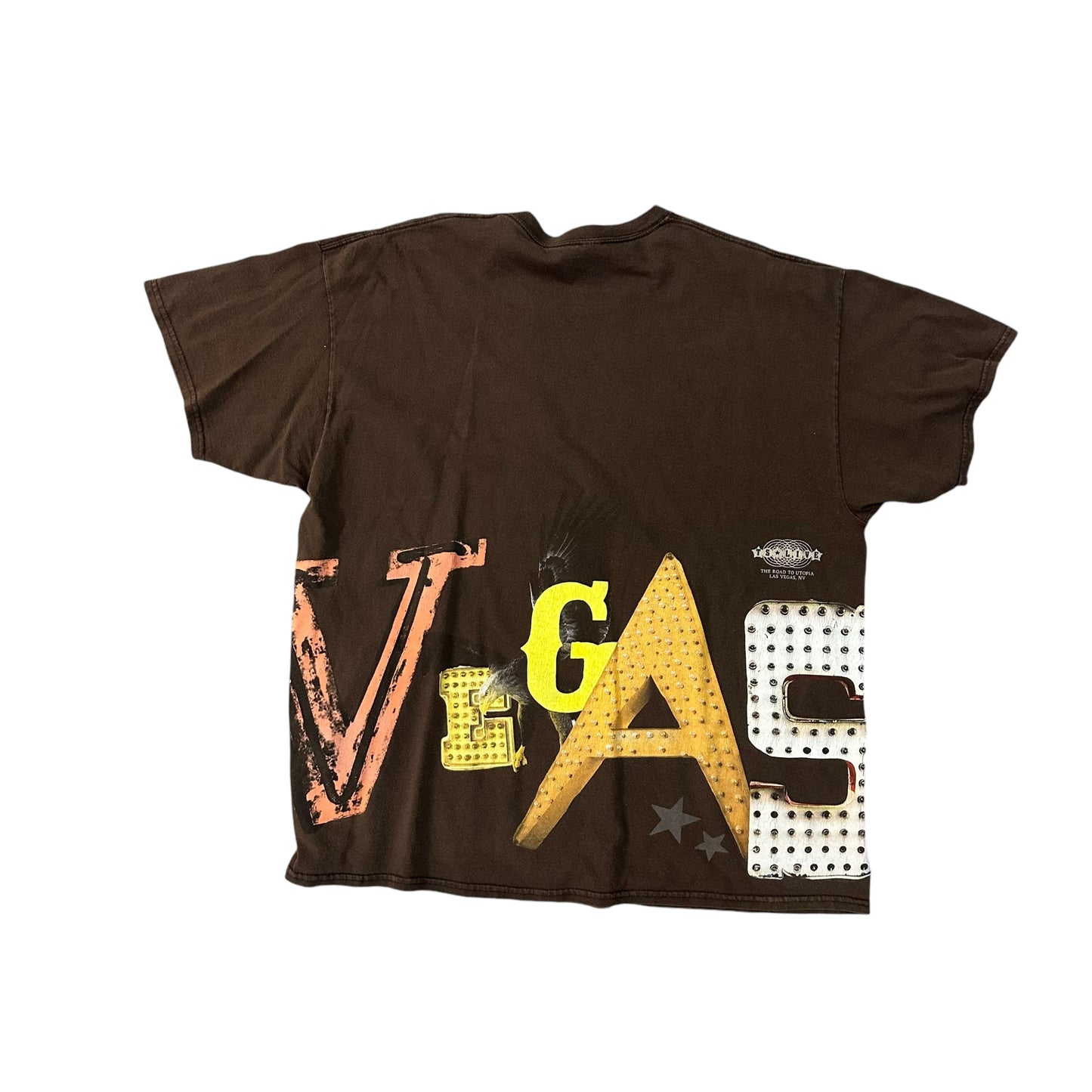 Travis Scott Las Vegas Brown Tee