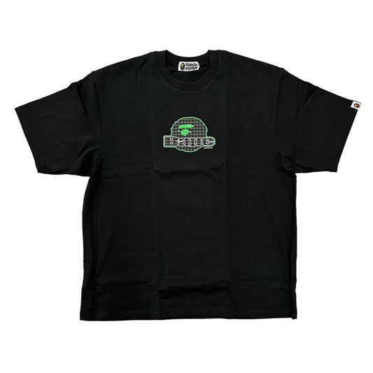 BAPE CYBER APE HEAD BLACK TEE