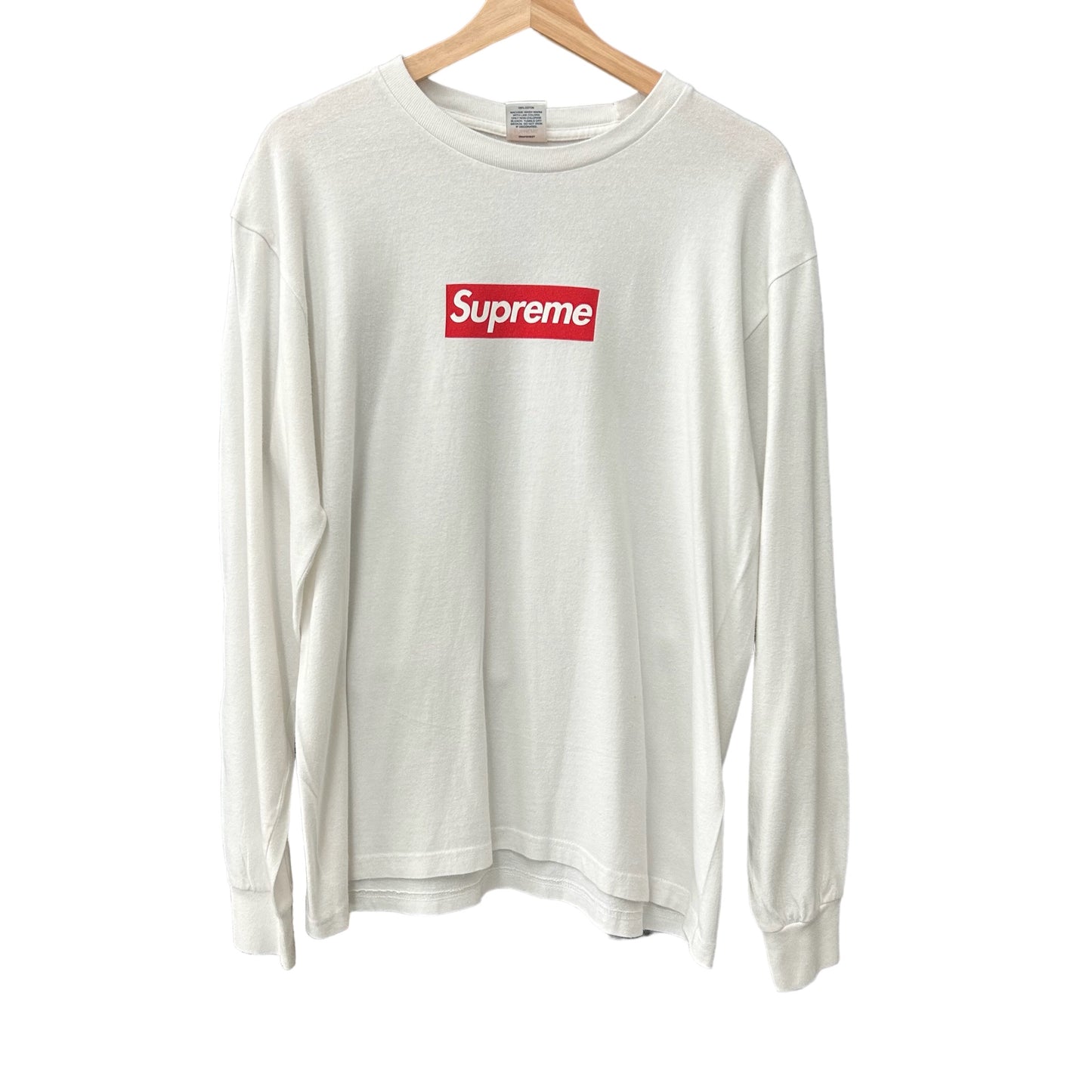 Supreme Red Box Logo L/S Tee