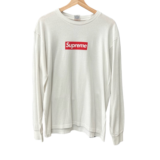 Supreme Red Box Logo L/S Tee