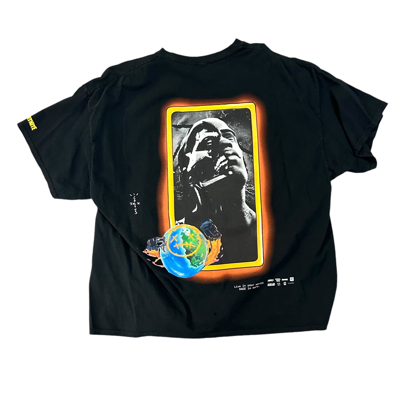 Travis Scott x Fortnite Astronomical Black Tee