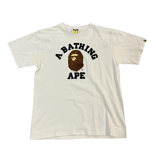 BAPE College White Tee