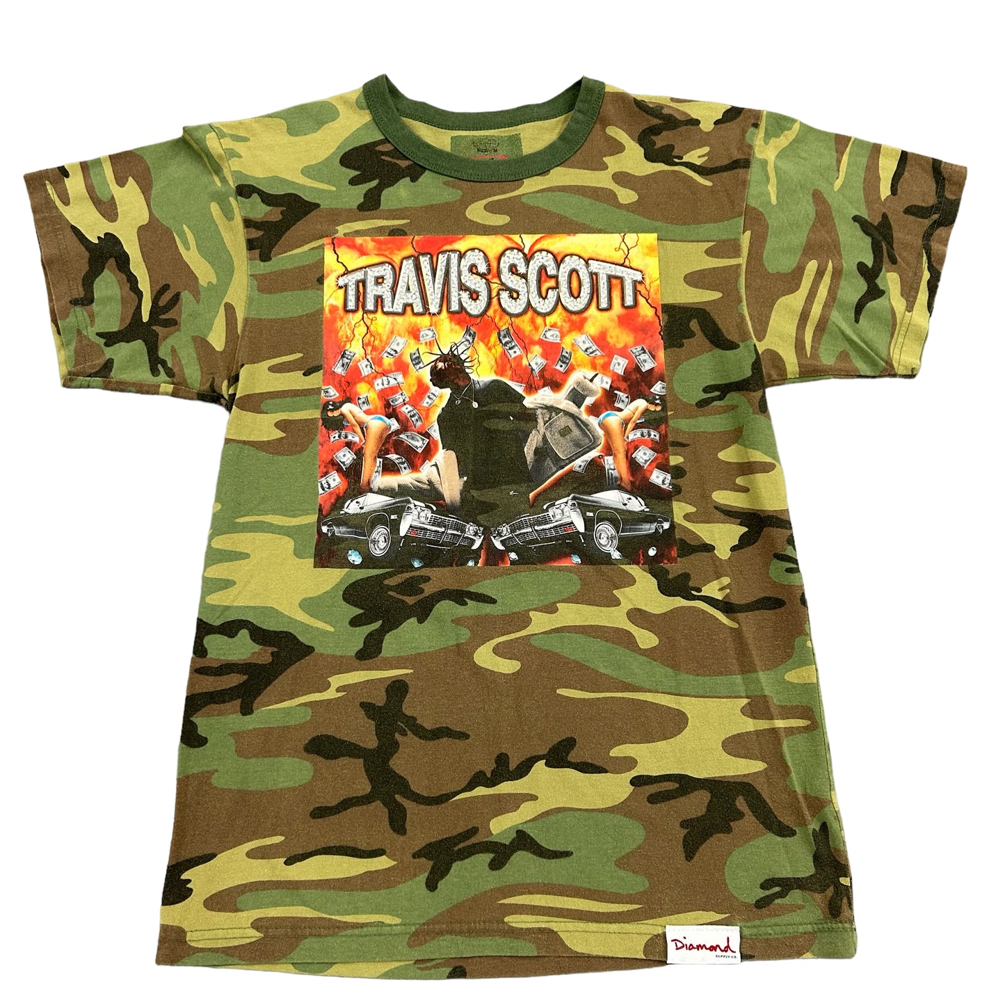 Travis Scott x Diamond Camo Tee