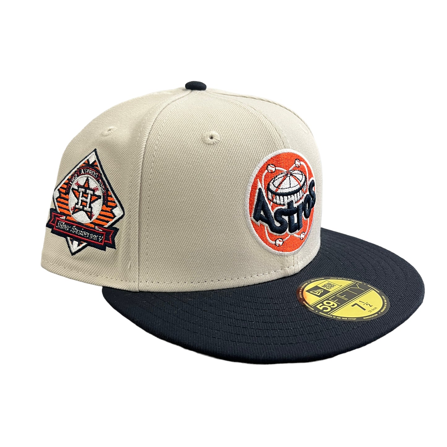 Astros Creme / Orange Hat