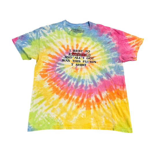 Travis Scott I Went To Astroworld Festival Tie Dye Tee