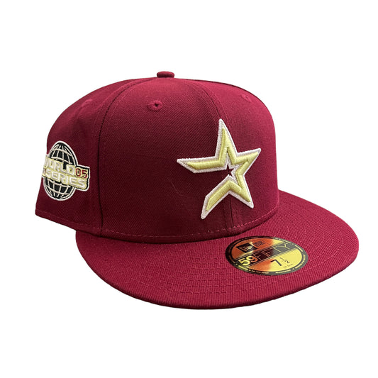 Astros Burgundy / Gold Hat