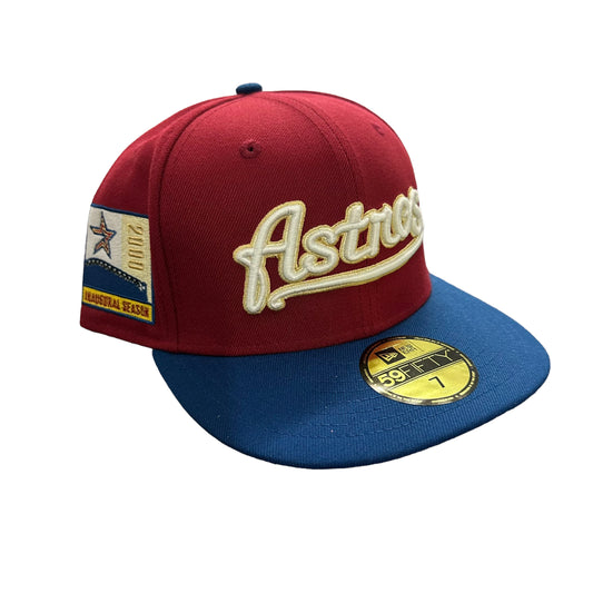 Astros Spellout Red / Yellow Hat