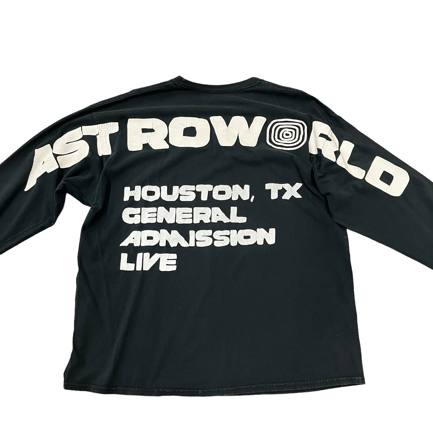 Travis Scott Astroworld Eye L/S Black Tee