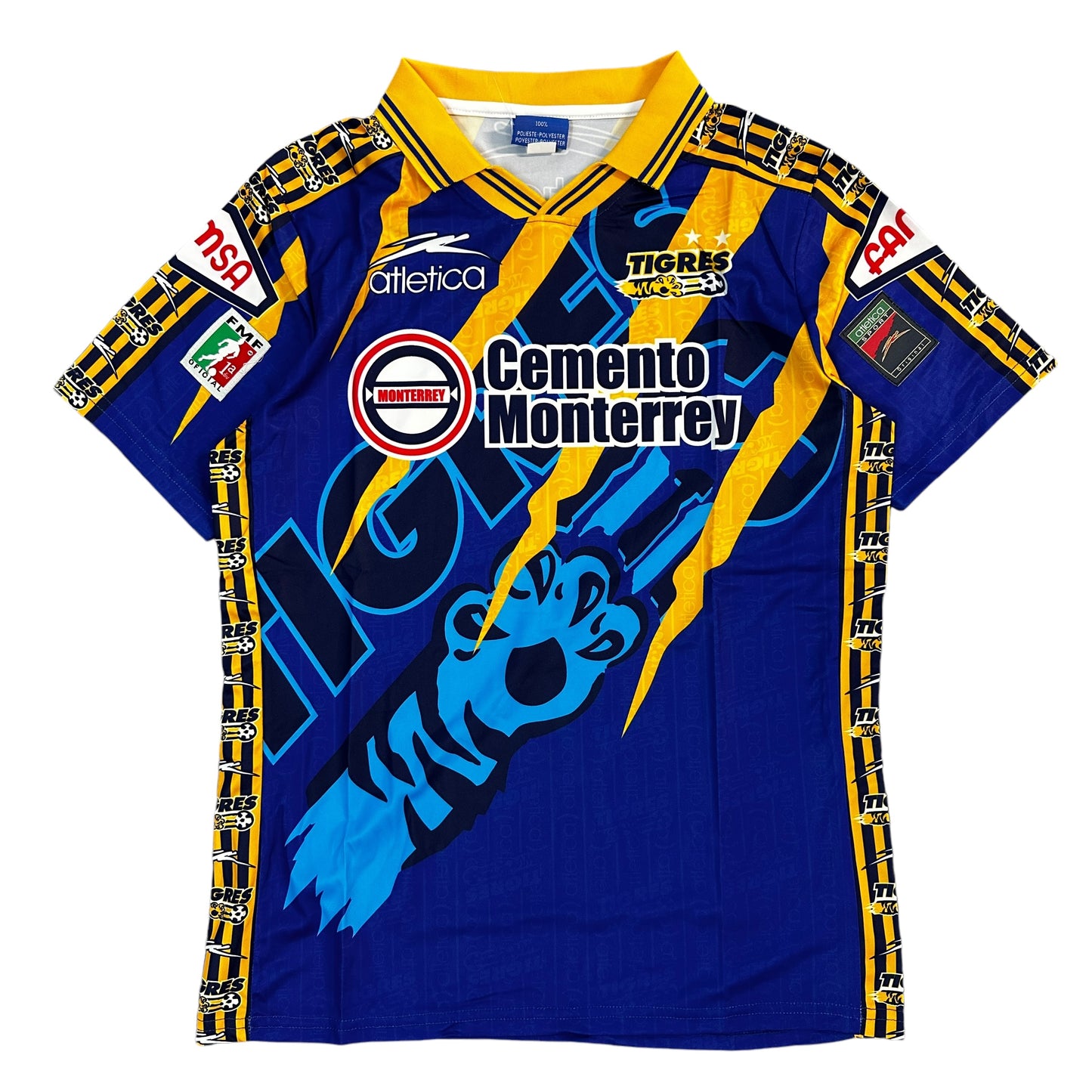 Tigres Blue Third Jersey 97/98