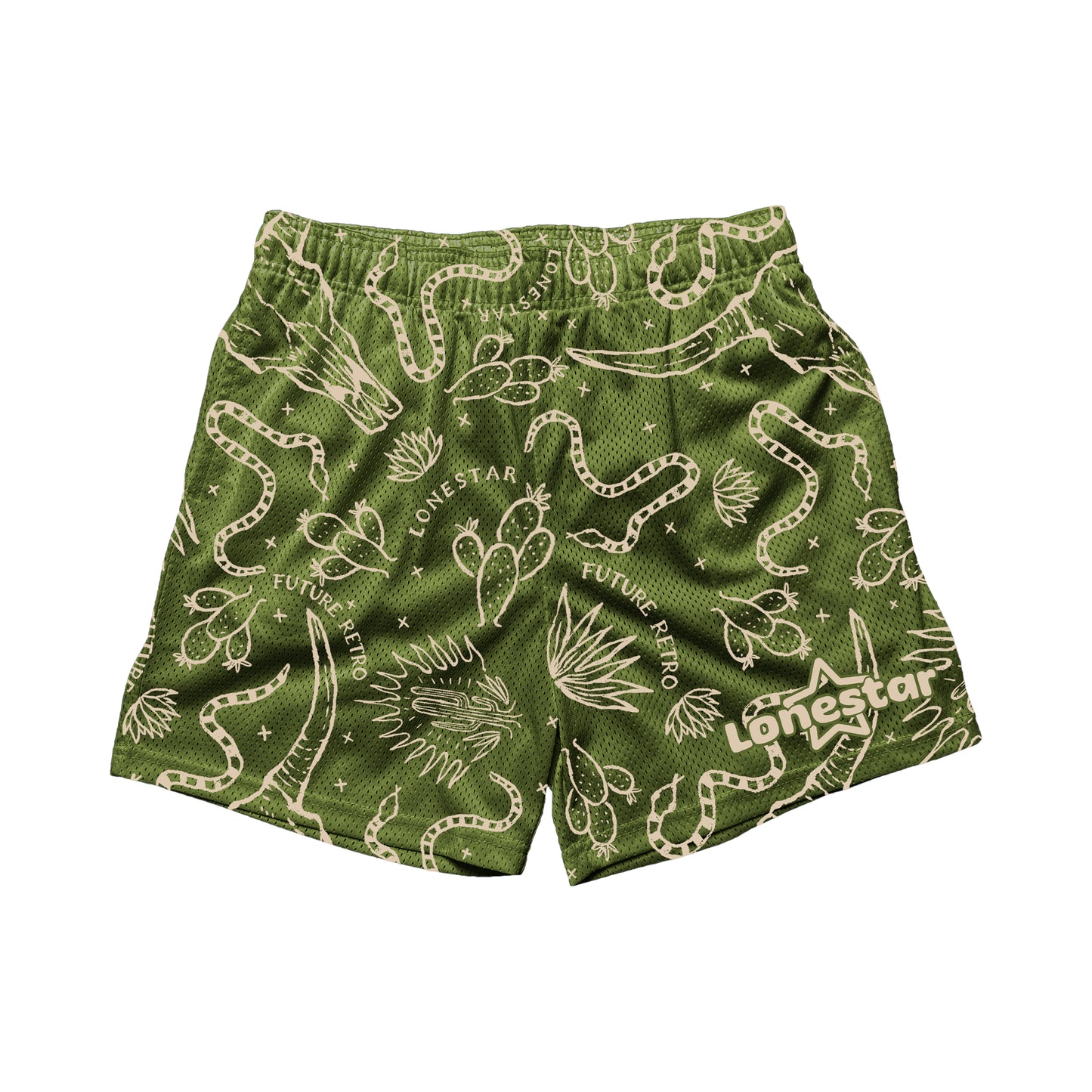 Olive Cactus Shorts