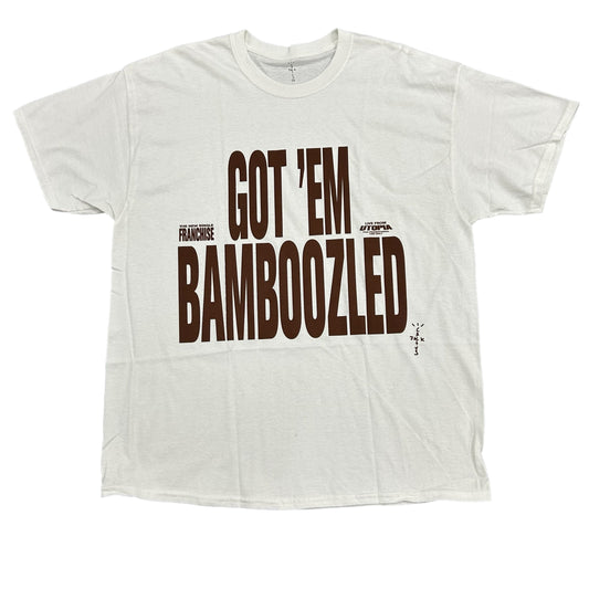 Travis Scott Bamboozled White Tee