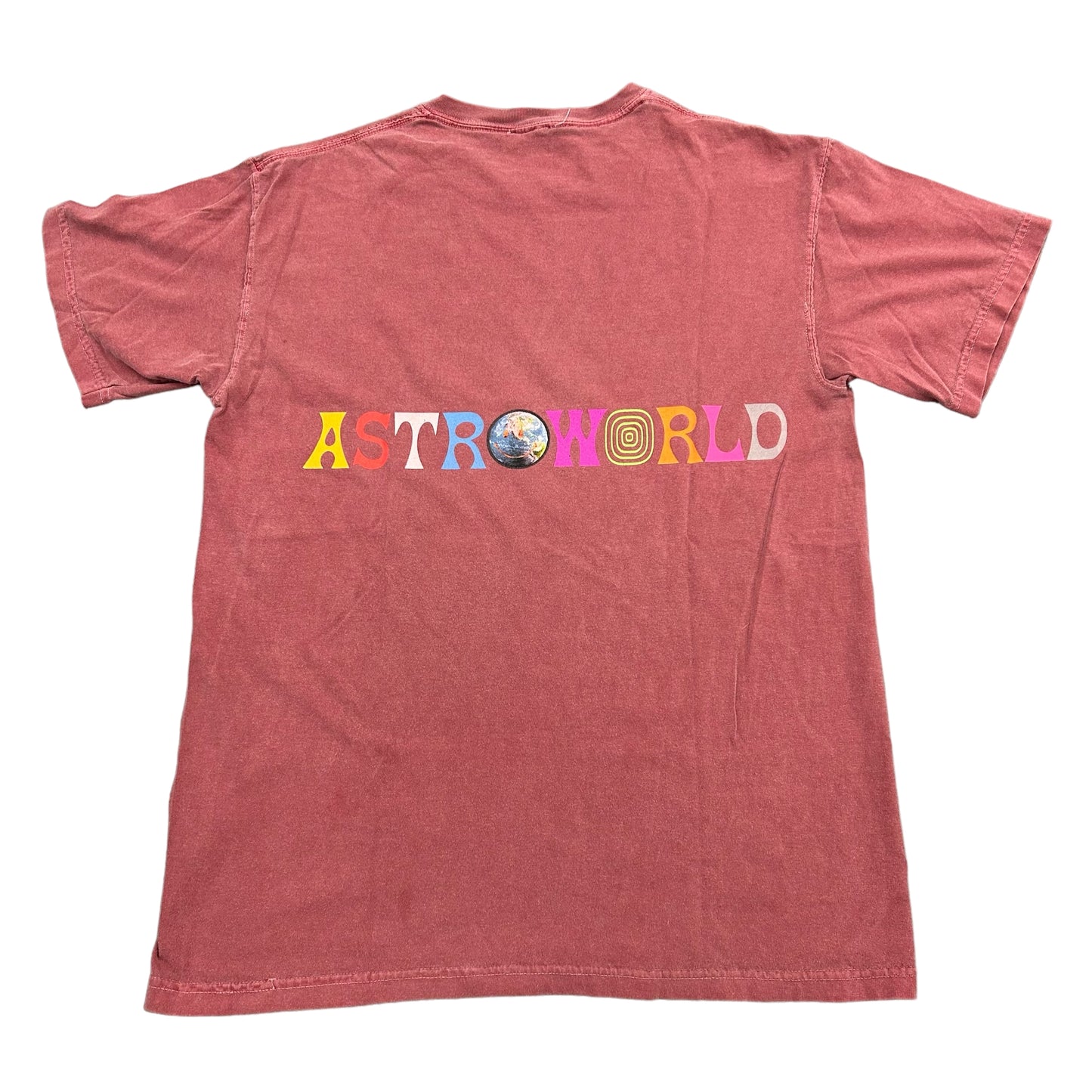 Travis Scott Gov Ball NYC Maroon Tee