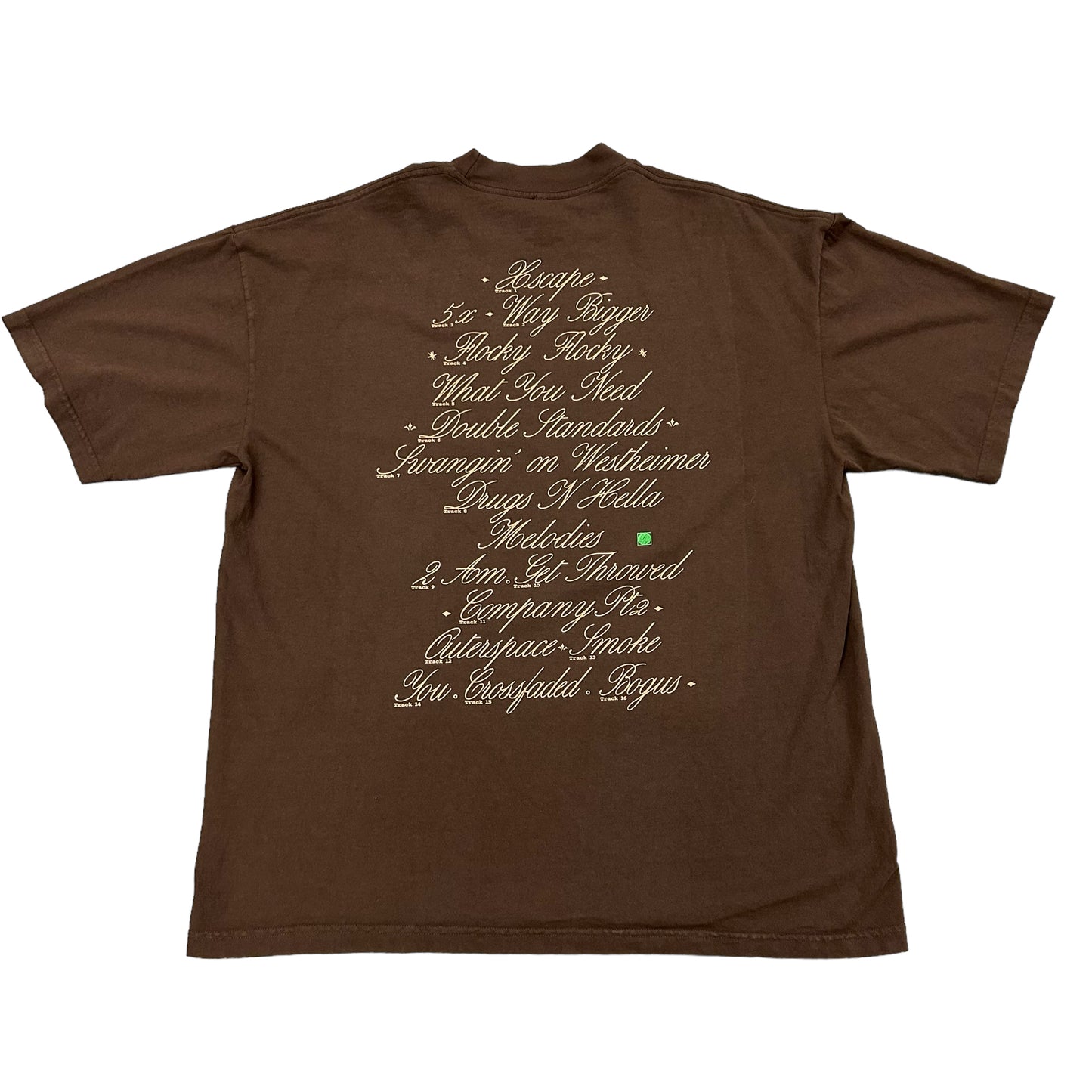 Don Toliver Album Brown Tee