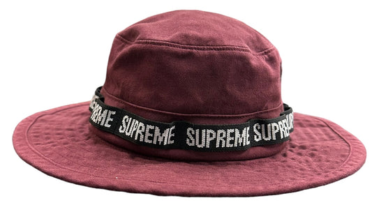 Supreme Red Bucket Hat