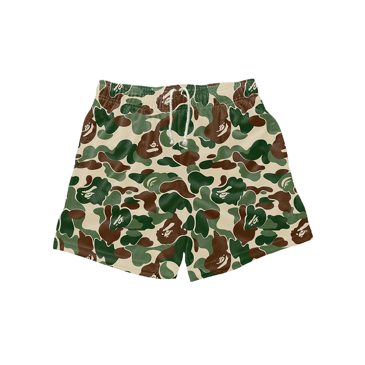 Green Camo Shorts