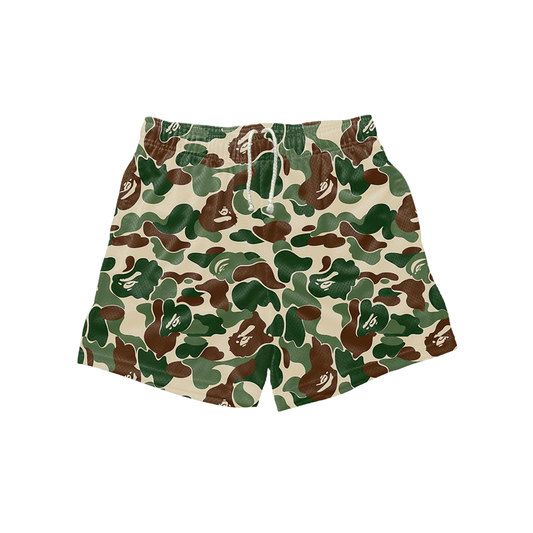 Green Camo Shorts