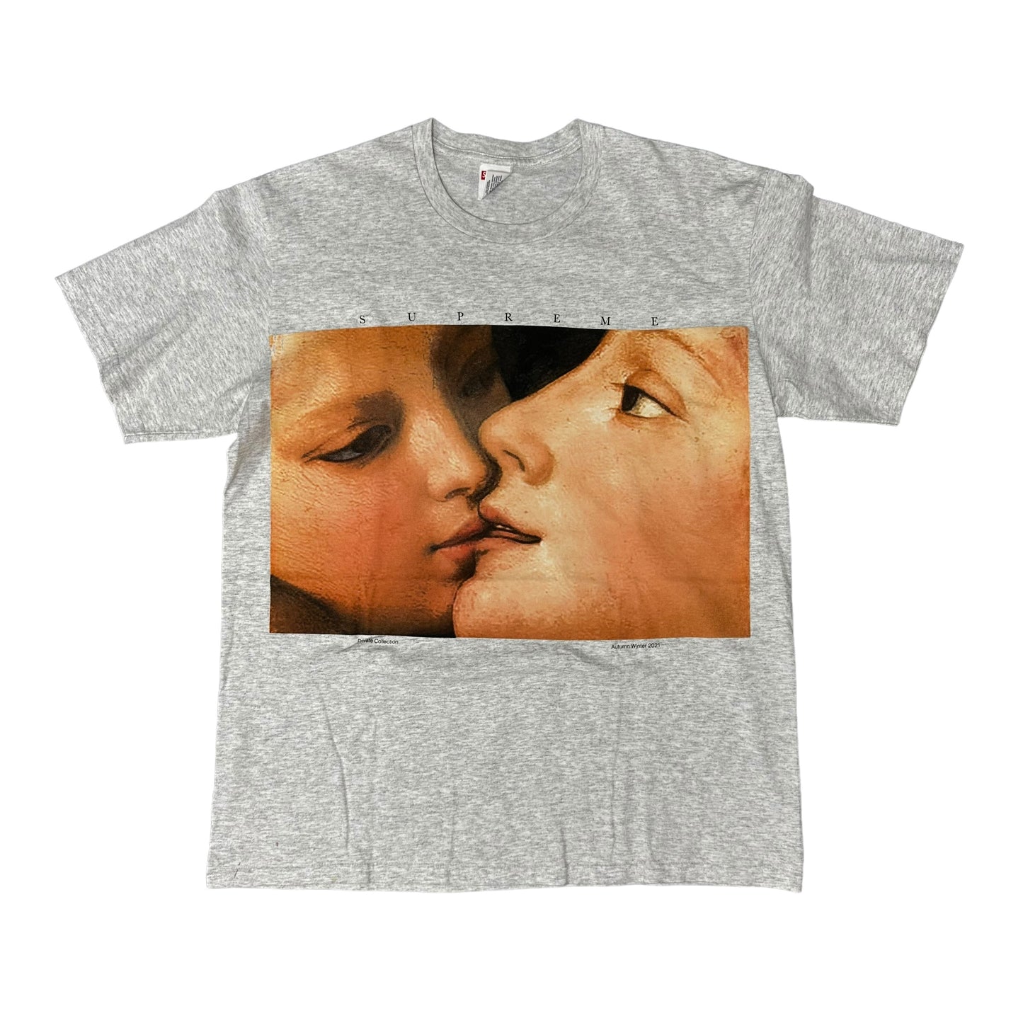 Supreme Kissing Grey Tee