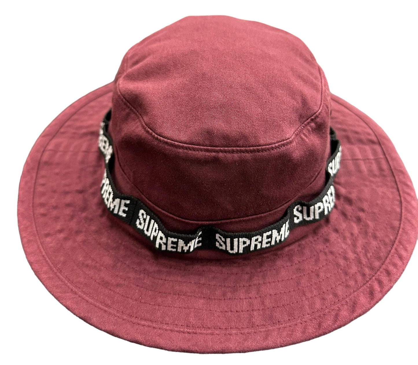 Supreme Red Bucket Hat