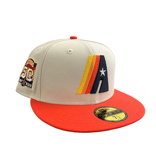 Astros Creme / Orange Prototype Hat