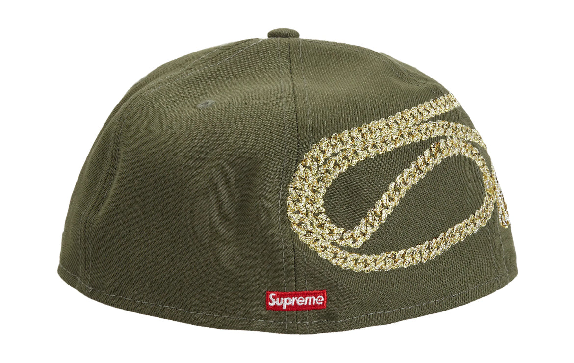 Supreme Jesus Piece S Logo New Era Hat “Olive”