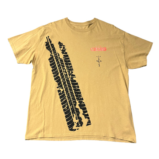 Travis Scott Tire Cactus Circuit Yellow Tee