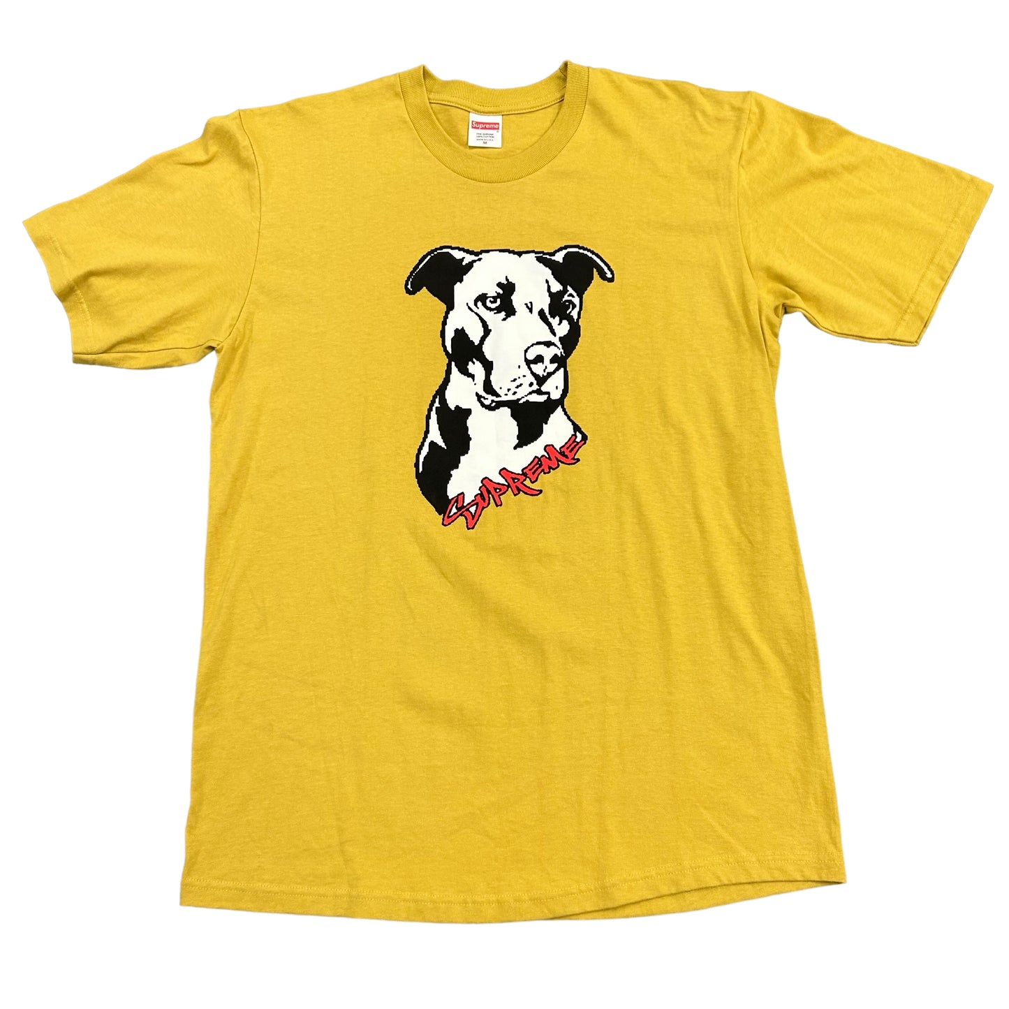 Supreme Pitbull Yellow Tee