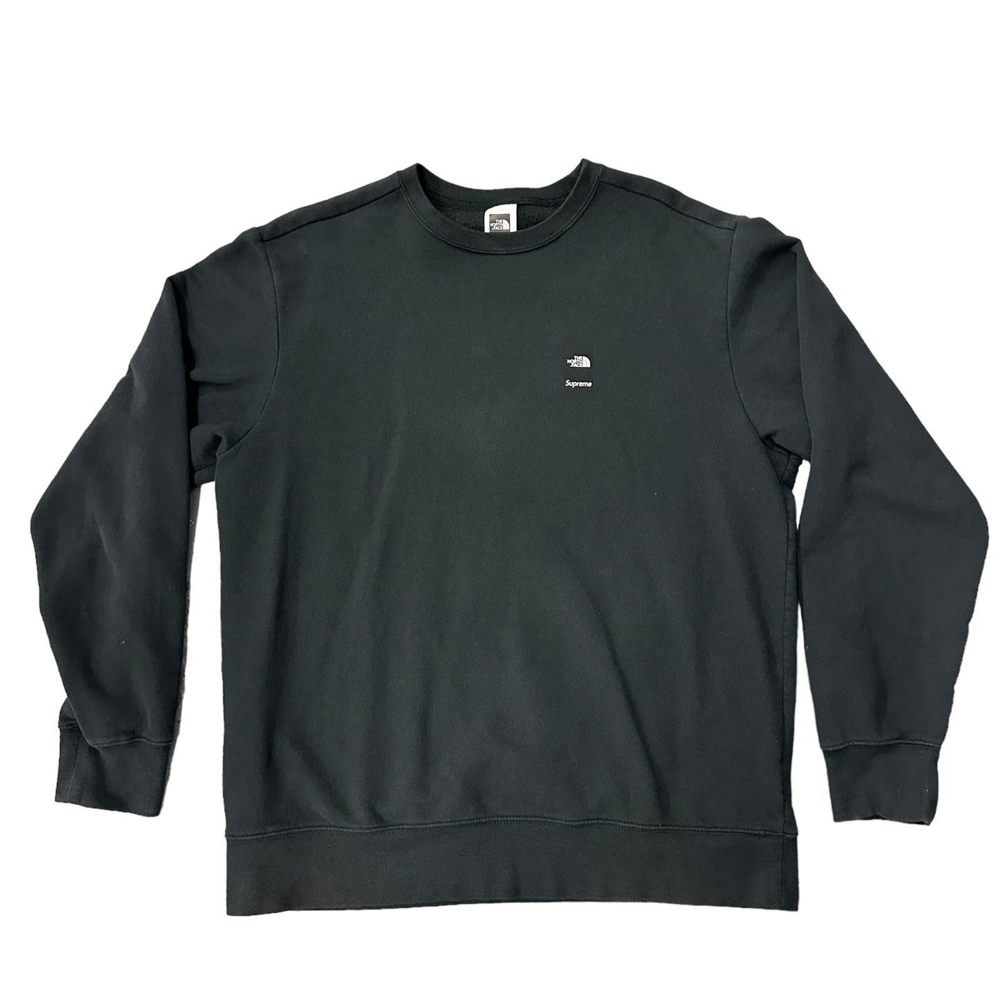 Supreme x The North Face Black Crewneck