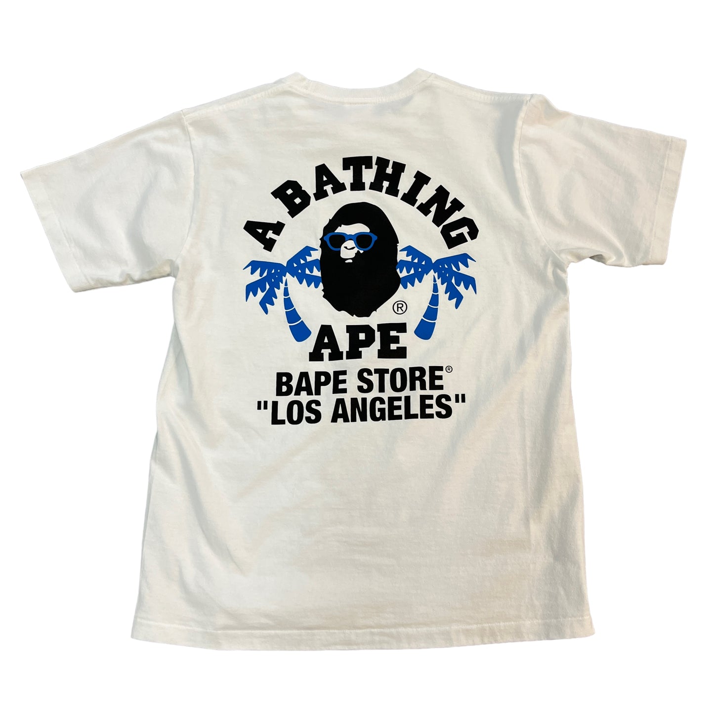 BAPE Los Angele Store White Tee