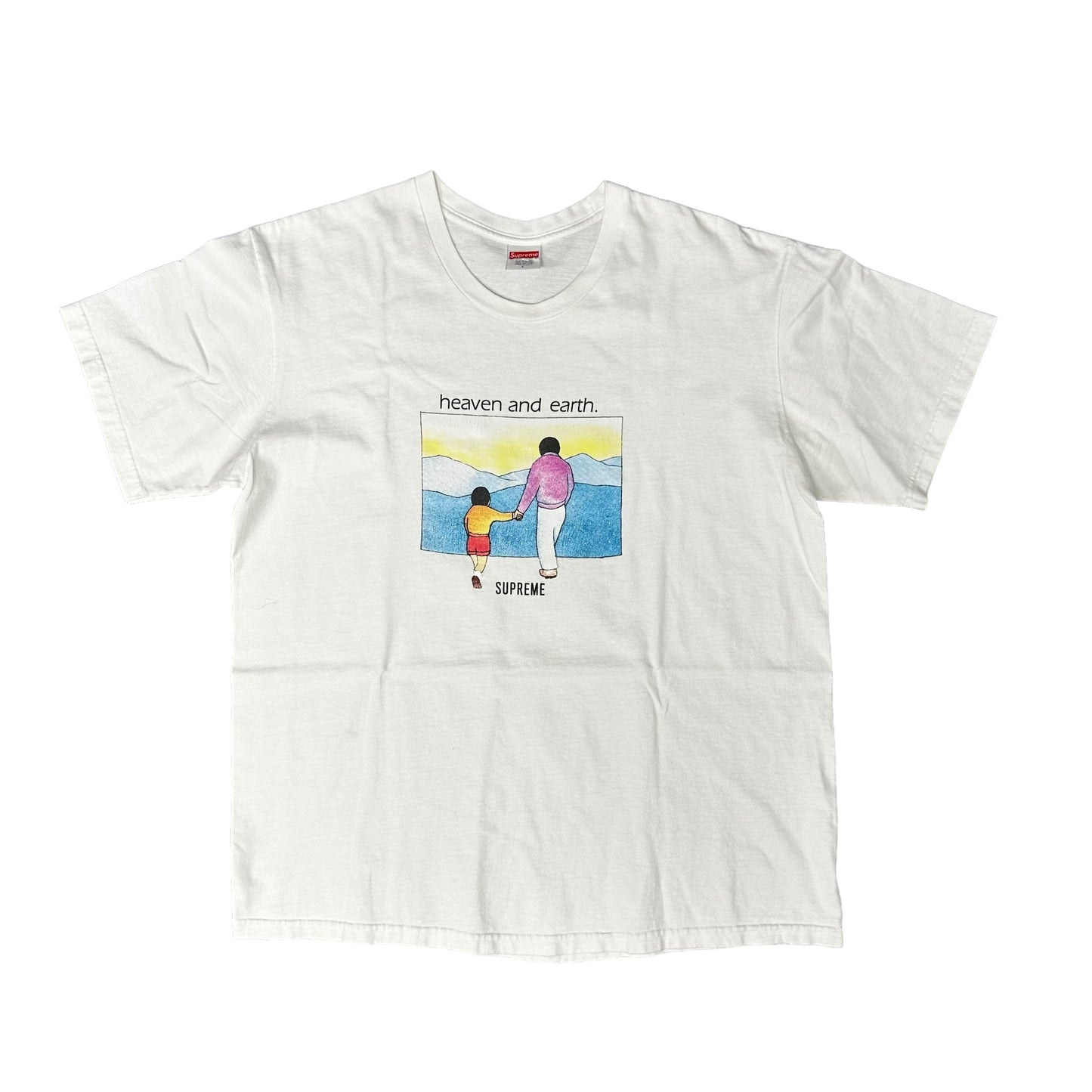 Supreme Heaven and Earth White Tee