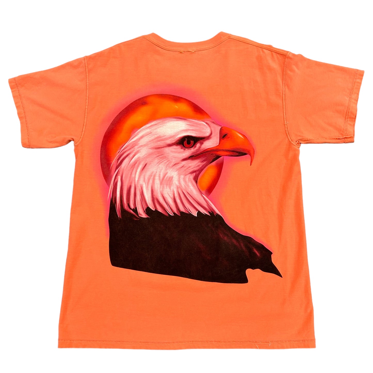 Travis Scott Birds Eagle Orange Tee