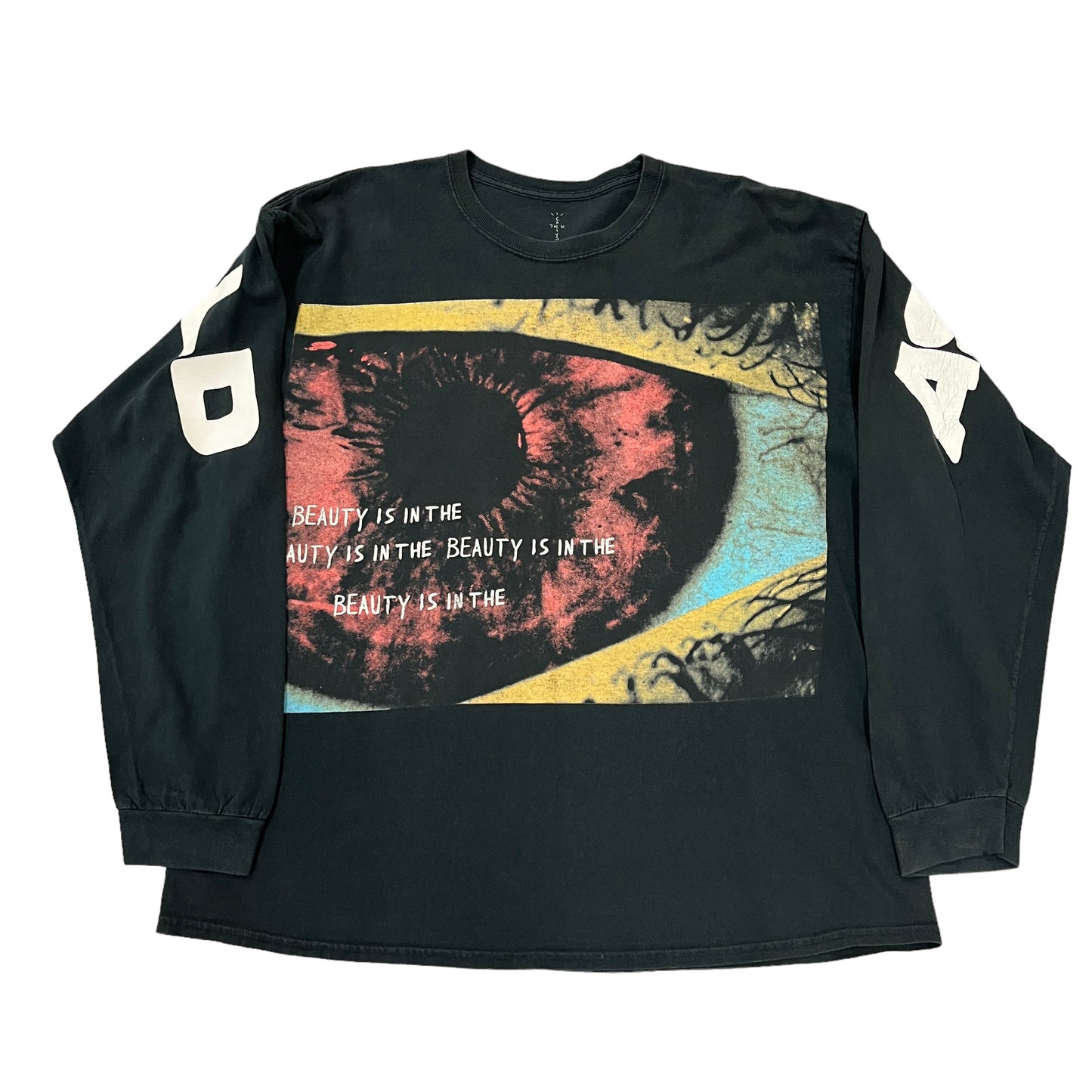 Travis Scott Astroworld Eye L/S Black Tee