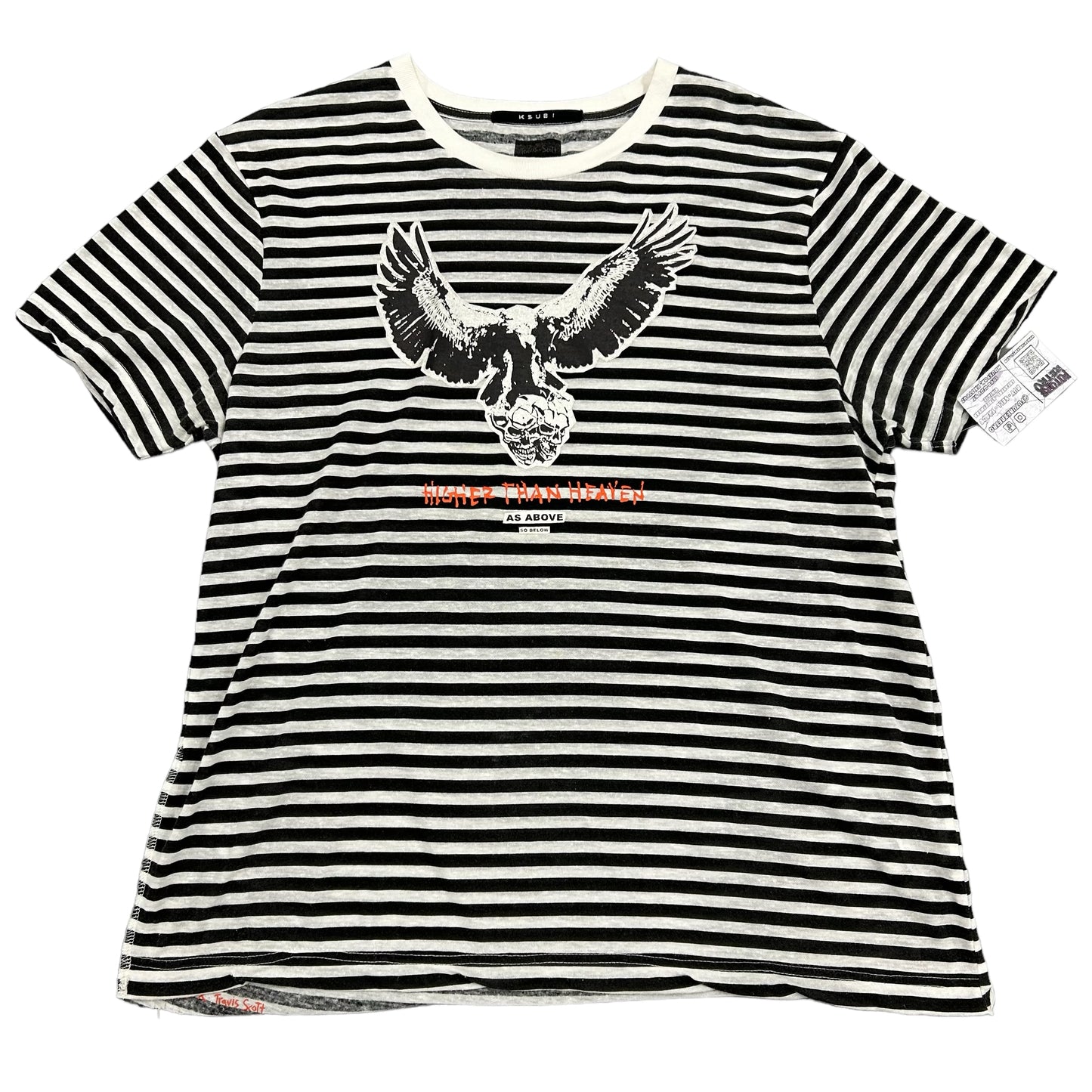 Travis Scott x Ksubi Stripe Tee