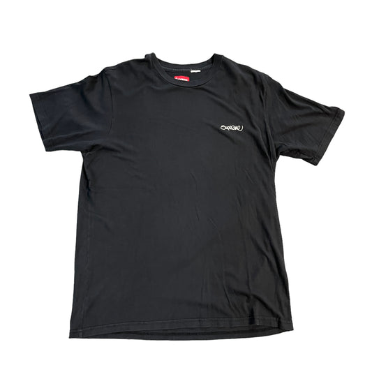 Supreme Small Script Black Tee