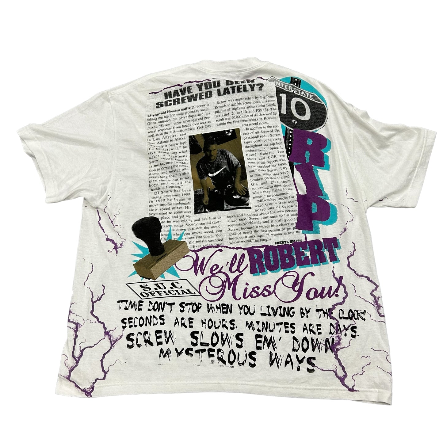 DJ Screw Bootleg Tee