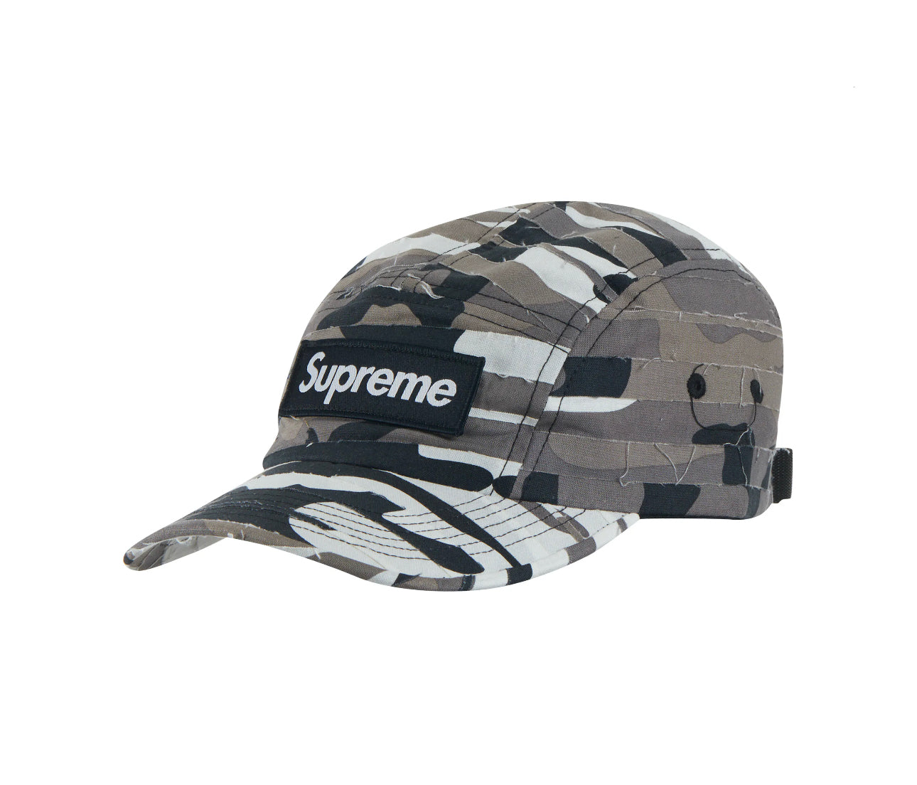 Supreme layered camo camp hat