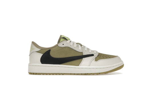 Jordan 1 Retro Low Golf “Travis Scott Neutral Olive” - FZ3124 200 NJ