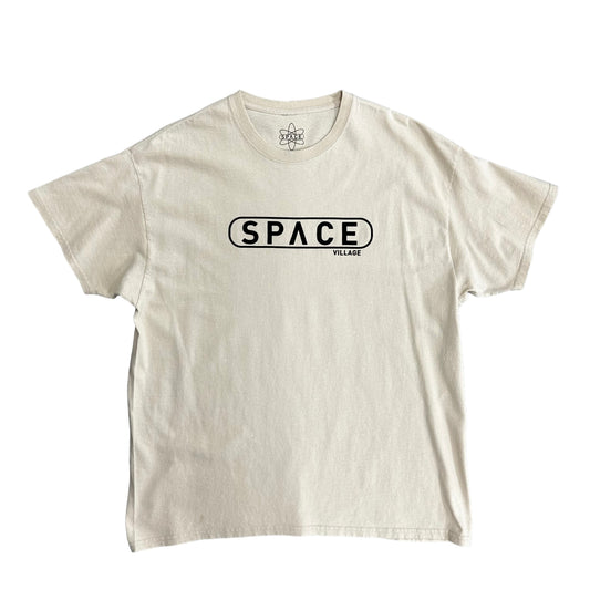 Travis Scott Space Village Cream Tee