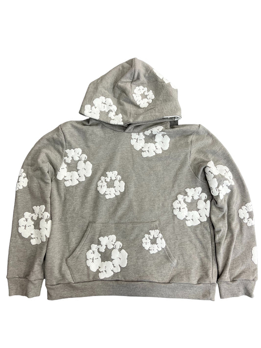 Denim Tears Cotton Wreath Grey Hoodie