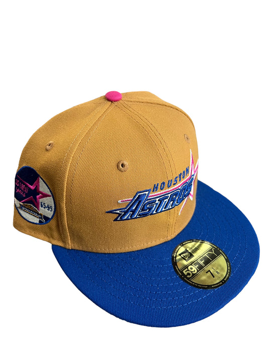 Houston Astros Script “Brown / Blue” Hat