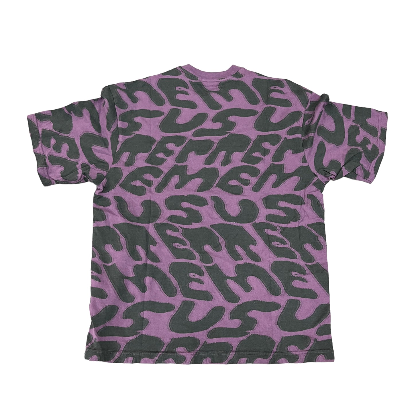 Supreme All Over Print Purple Tee