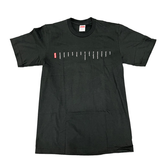 Supreme Cities Black Tee