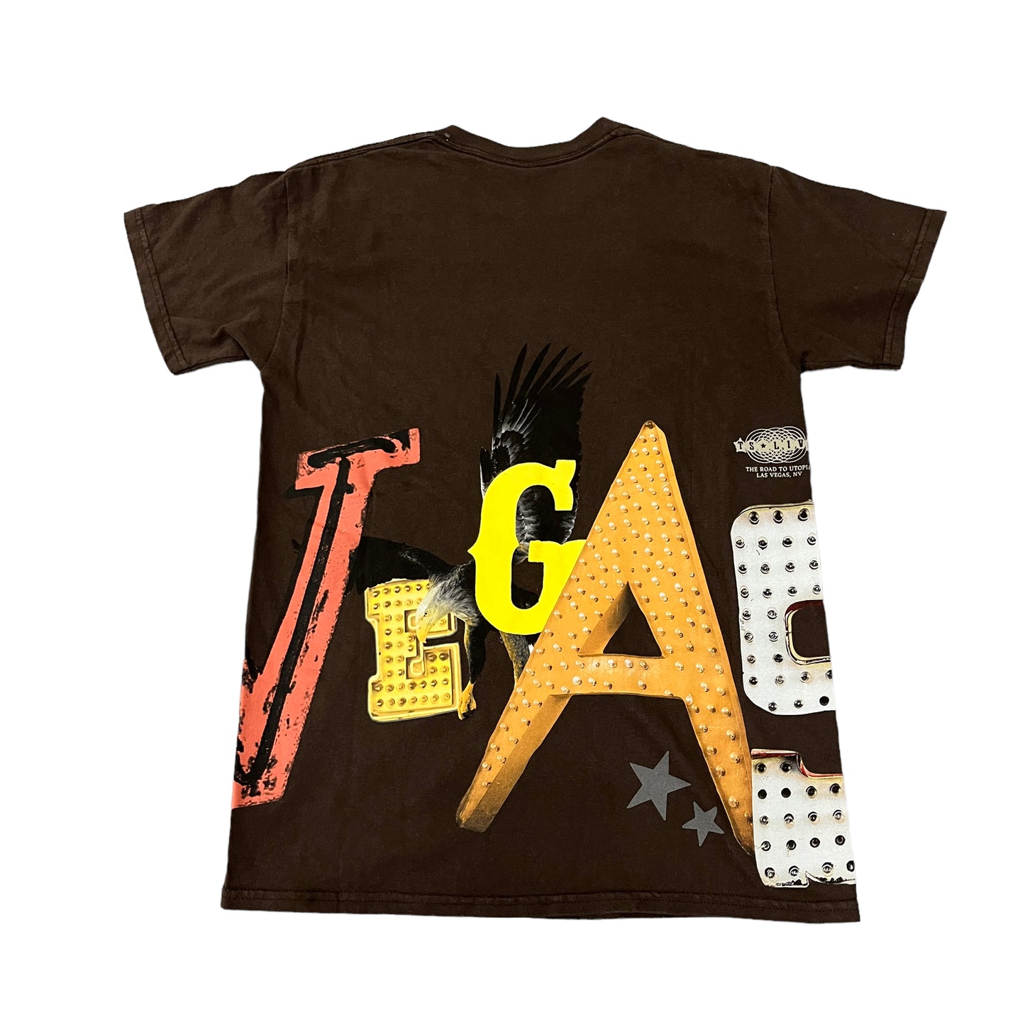 Travis Scott Vegas Brown Tee